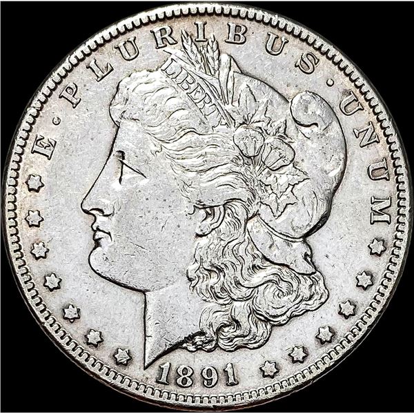 1891-CC Silver Morgan Dollar CLOSELY UNCIRCULATED