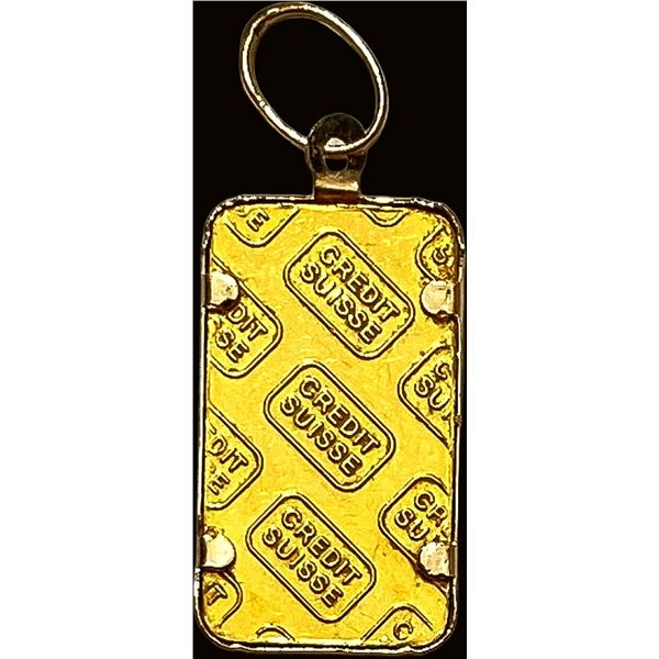 Credit Suisse 1g Gold Bar 999.9 Fine Gold HIGH GRADE