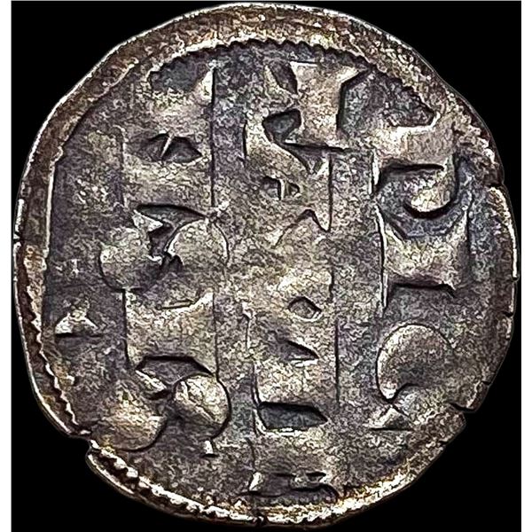 1189-1196 French Silver Denier -Richard I HIGH GRADE