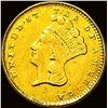 Image 1 : 1856 Gold $1 Indian Head Type 3 HIGH GRADE