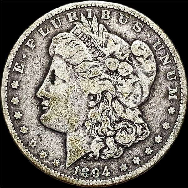 1894-O Silver Morgan Dollar LIGHTLY CIRCULATED