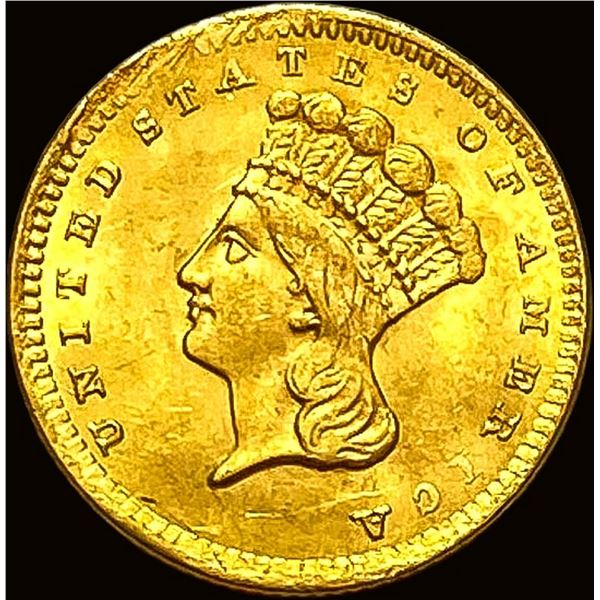 1856 Gold $1 Indian Princess Head HIGH GRADE