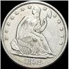Image 1 : 1858-S Seated Liberty Half Dollar CLOSELY UNCIRCULATED