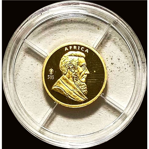 1967 S. Africa 1/10oz Gold Krugerrand CHOICE PROOF