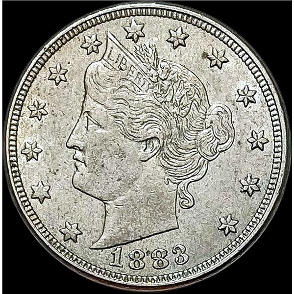 1883 Liberty Head Nickel No Cents CLOSELY UNCIRCULATED