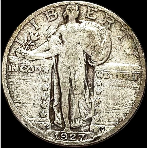 1927-S Standing Liberty Quarter NICELY CIRCULATED