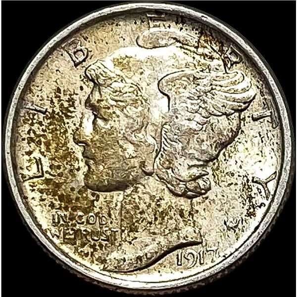 1917-S Silver Mercury Dime UNCIRCULATED