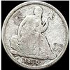 Image 1 : 1838-O No Stars Seated Liberty Dime LIGHTLY CIRCULATED