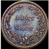 Image 2 : 1863 Civil War Token-Army & Navy UNCIRCULATED