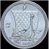 Image 2 : 1985 1oz Platinum Isle of Man Noble SUPERB GEM BU