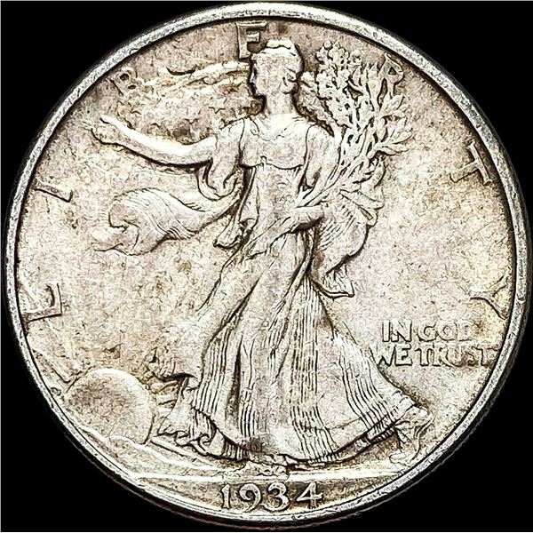 1934-D Walking Liberty Half Dollar CLOSELY UNCIRCULATED