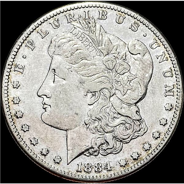 1884-S Silver Morgan Dollar CLOSELY UNCIRCULATED