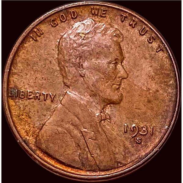 1931-S Lincoln Wheat Cent UNCIRCULATED
