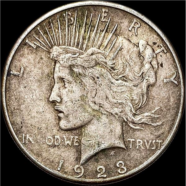 1923-S Silver Peace Dollar NEARLY UNCIRCULATED