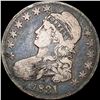 Image 1 : 1831 Silver Capped Bust Half Dollar NICELY CIRCULATED