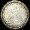 Image 1 : 1867-S Seated Liberty Quarter NICELY CIRCULATED
