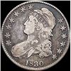 Image 1 : 1830 Capped Bust Half Dollar LIGHTLY CIRCULATED