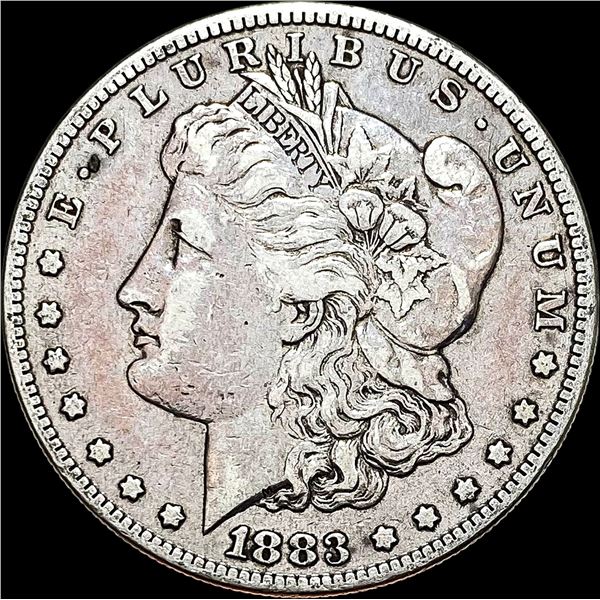 1883-S Silver Morgan Dollar LIGHTLY CIRCULATED