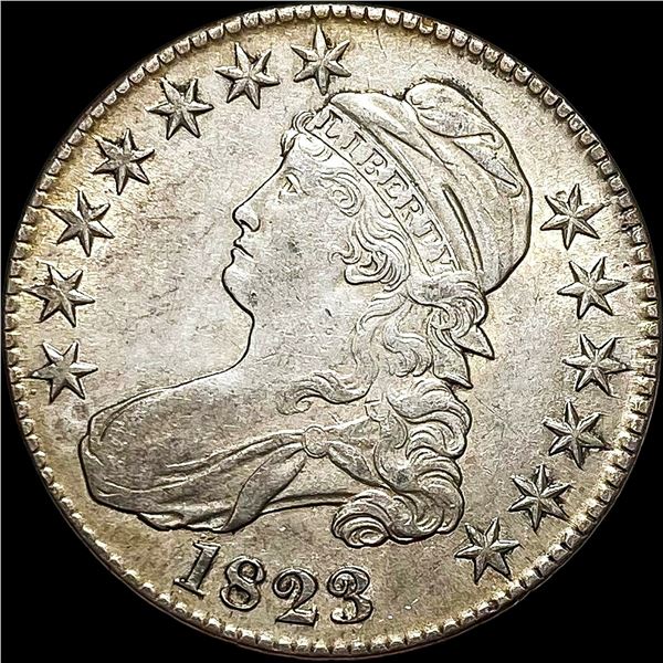 1823 Capped Bust Half Dollar CLOSELY UNCIRCULATED