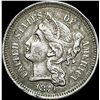 Image 1 : 1874 Nickel Three-Cent Piece NEARLY UNCIRCULATED