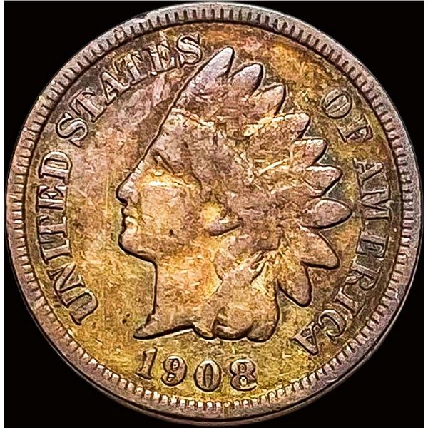 1908-S Indian Head Cent LIGHTLY CIRCULATED