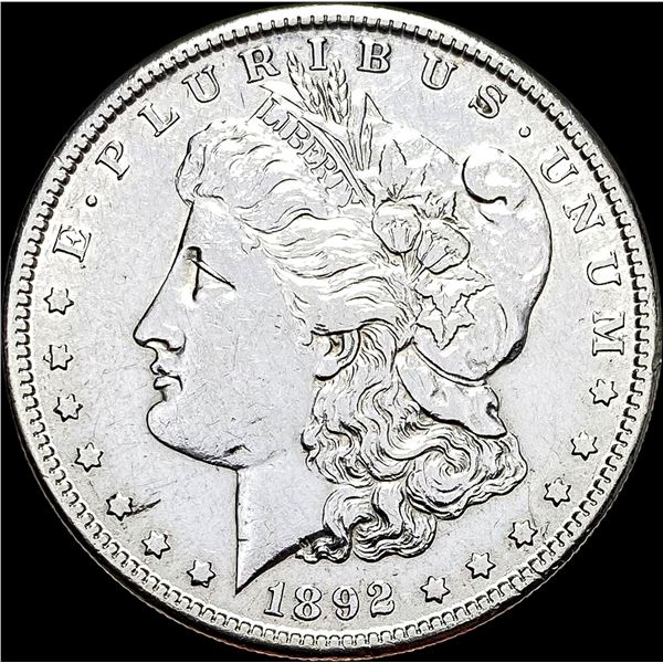 1892-S Silver Morgan Dollar CLOSELY UNCIRCULATED