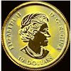 Image 1 : 2016 Canada 1/4oz Gold $10 Falcon SUPERB GEM BU