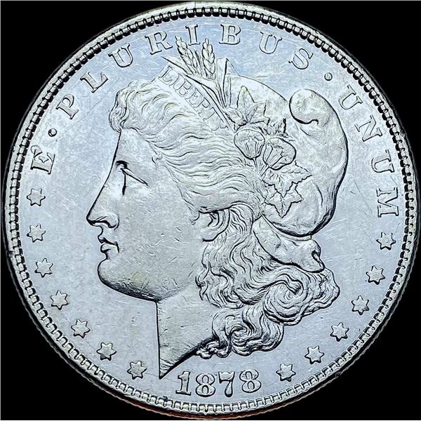 1878 8TF Silver Morgan Dollar CHOICE AU