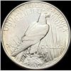 Image 2 : 1921 Silver Peace Dollar CLOSELY UNCIRCULATED