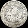 Image 2 : 1853 Arrows/Rays Seated Liberty Silver Quarter LIGHTLY CIRCULATED