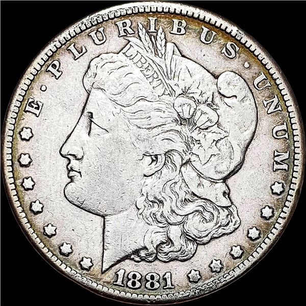 1881-CC Silver Morgan Dollar NEARLY UNCIRCULATED