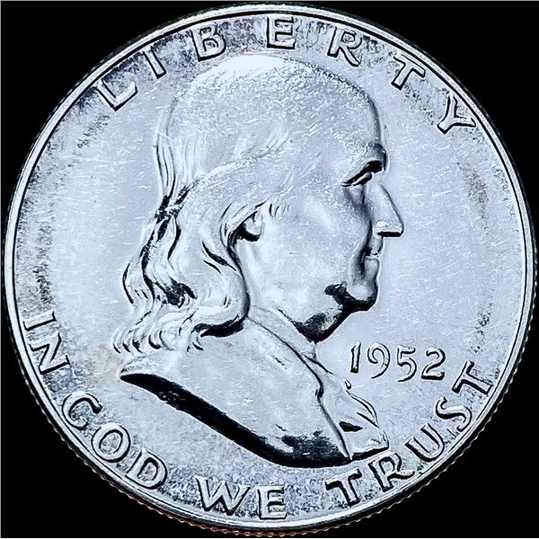 1952 Silver Franklin Half Dollar CHOICE PROOF