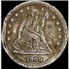 Image 1 : 1869-S Seated Liberty Quarter NEARLY UNCIRCULATED