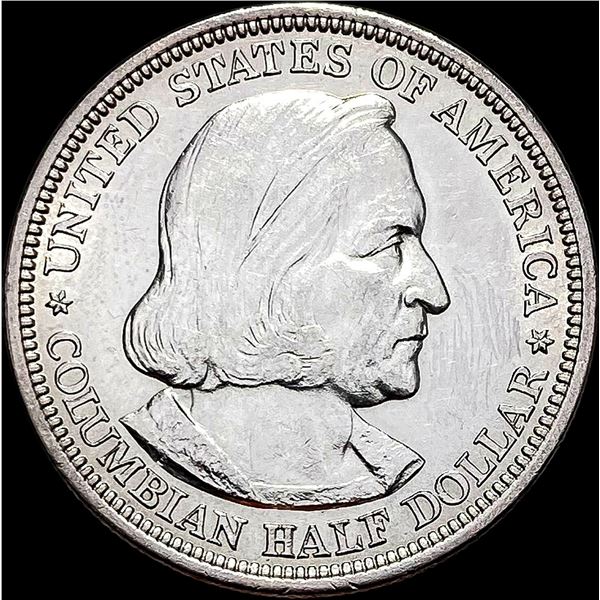 1893 Silver Columbian Expo Half Dollar UNCIRCULATED