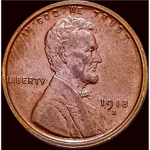 1918-S Lincoln Wheat Cent UNCIRCULATED