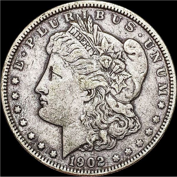 1902 Morgan Silver Dollar NEARLY UNCIRCULATED