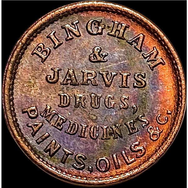 1863 Civil War Token UNCIRCULATED
