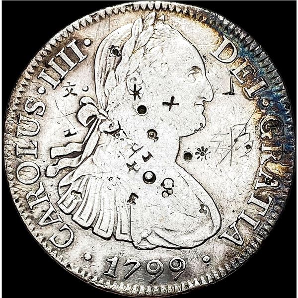 1799Mo MF Mexico Silver 8 Reales HIGH GRADE