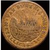 Image 2 : 1841 Webster Hard Times Token NICELY CIRCULATED