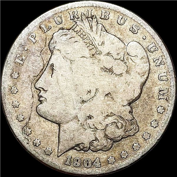 1904-S Silver Morgan Dollar NICELY CIRCULATED