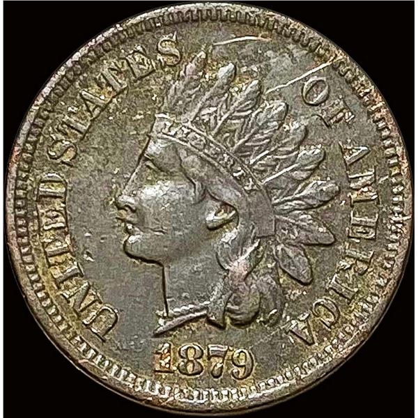 1879 Indian Head Cent NEARLY UNCIRCULATED
