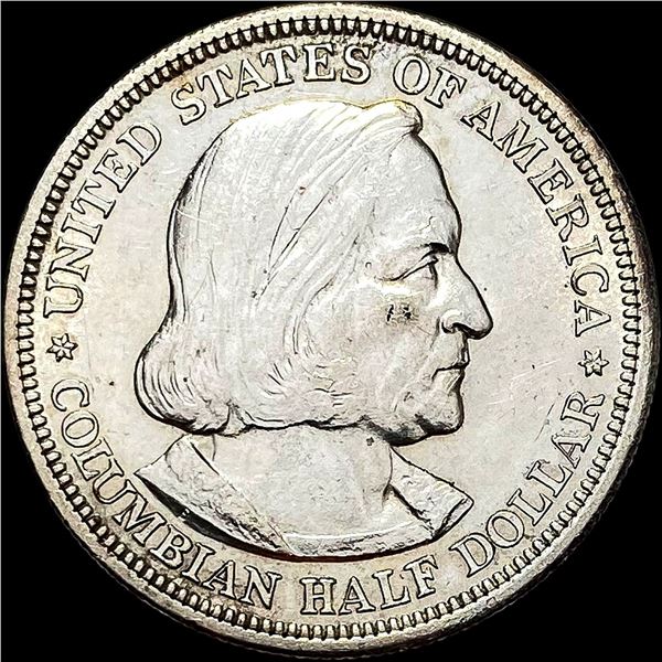 1892 Silver Columbian Expo Half Dollar UNCIRCULATED