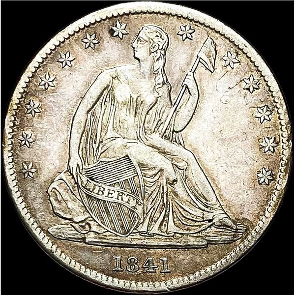 1841-O Seated Liberty Half Dollar CLOSELY UNCIRCULATED