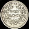 Image 2 : 1838 Seated Liberty Silver Dime CLOSELY UNCIRCULATED