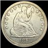Image 1 : 1858 Seated Liberty Quarter LIGHTLY CIRCULATED