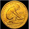Image 1 : 2020 1/10oz Gold Prospector's Round SUPERB GEM BU