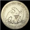 Image 2 : 1856-S Seated Liberty Quarter NICELY CIRCULATED