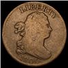 Image 1 : 1800 Draped Bust Half Cent NICELY CIRCULATED