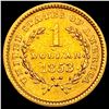 Image 2 : 1853 Gold $1 Liberty Type 1 CLOSELY UNCIRCULATED