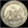 Image 2 : 1859 Seated Liberty Half Dollar LIGHTLY CIRCULATED